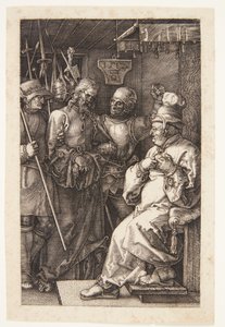 Le Christ devant Caïphe - Albrecht Dürer