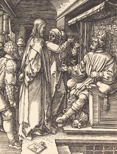 Le Christ devant Hérode, 1509 - Albrecht Dürer
