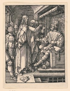 Christ devant Hérode, de la série La Petite Passion - Albrecht Dürer