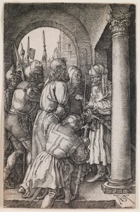 Christ devant Pilate, de la série « La Passion Gravée »