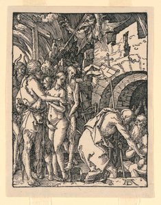 Christ au limbe (Descente aux enfers), de la série La Petite Passion - Albrecht Dürer
