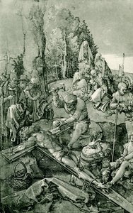 Christ cloué sur la croix - Albrecht Dürer