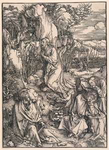 Christ au mont des Oliviers (Agonie dans le jardin), de la Grande Passion