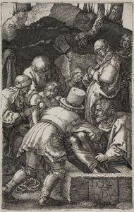 Descente de croix, de La Passion gravée - Albrecht Dürer