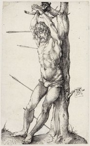 Saint Sébastien au Baume - Albrecht Dürer