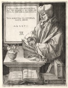 Érasme de Rotterdam, 1526 - Albrecht Dürer