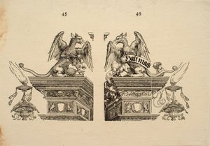 Détail 45 et 46 - Albrecht Dürer