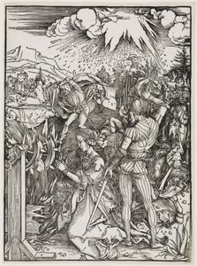 La décapitation de sainte Catherine - Albrecht Dürer