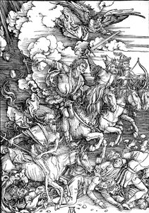 Die Offenbarung des Johannes: 4. Die vier apokalyptischen Reiter - Albrecht Dürer