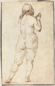 Femme Nue Priant - Albrecht Dürer