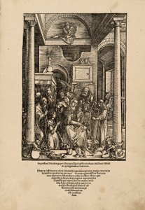 Glorification de la Vierge, de La Vie de la Vierge - Albrecht Dürer