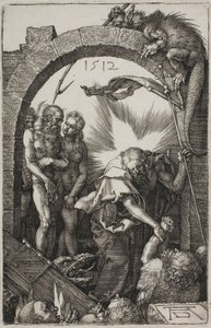 Descente aux enfers ; Christ au limbes, de La Passion gravée - Albrecht Dürer