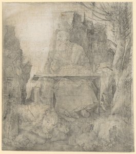 Saint Jérôme près du saule - Albrecht Dürer