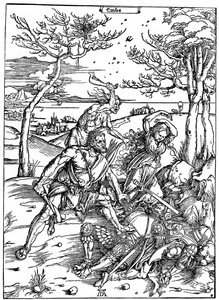 Hercule tuant les Molionides, vers 1496-1498 - Albrecht Dürer