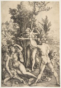 Hercule au carrefour, vers 1498 - Albrecht Dürer