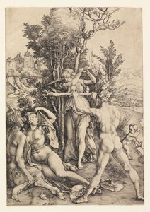 Hercule au carrefour (Les effets de la jalousie) - Albrecht Dürer