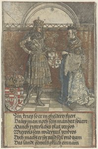 Le mariage bourguignon : Maximilien épouse Marie de Bourgogne - Albrecht Dürer