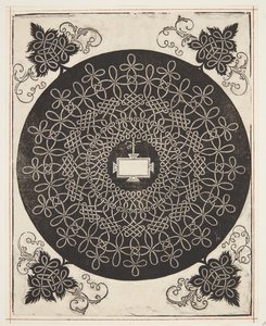 Motif de cordon entrelacé avec bouclier oblong - Albrecht Dürer