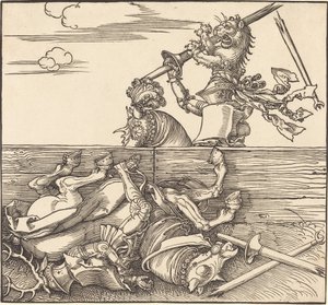 Joute italienne - Albrecht Dürer