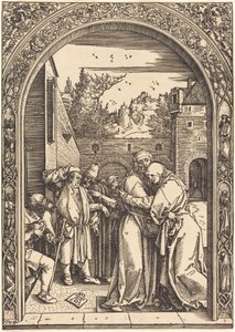 Joachim et Anne à la Porte dorée - Albrecht Dürer