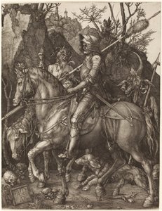 Le Chevalier, la Mort et le Diable - Albrecht Dürer