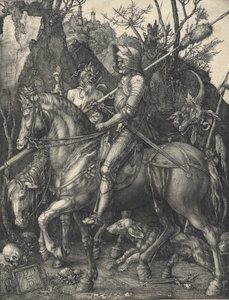 Le Chevalier, la Mort et le Diable, 1513 - Albrecht Dürer