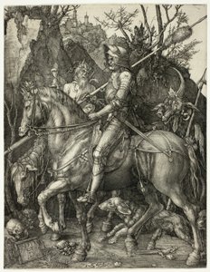 Chevalier, la Mort et le Diable - Albrecht Dürer