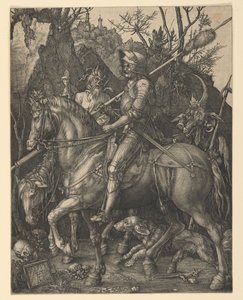 Le chevalier, la mort et le diable - Albrecht Dürer