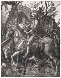 Le chevalier, la mort et le diable, 1513 - Albrecht Dürer