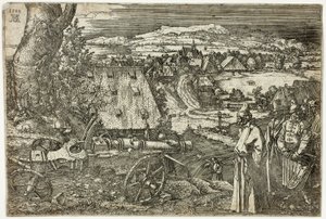 Paysage avec canon - Albrecht Dürer