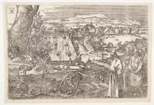 Paysage avec canon - Albrecht Dürer