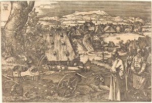 Paysage avec le canon - Albrecht Dürer