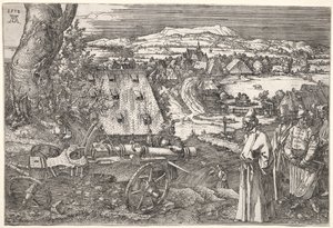 Paysage avec le canon - Albrecht Dürer