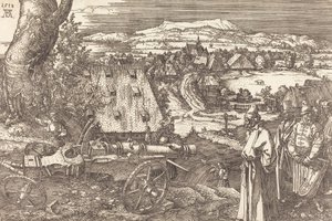 Paysage avec le canon, 1518 - Albrecht Dürer