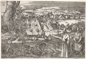 Paysage avec le canon, 1518 - Albrecht Dürer