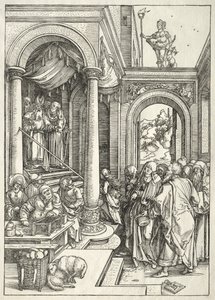 Vie de la Vierge : Présentation de la jeune Vierge au Temple