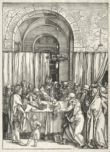 Vie de la Vierge : Rejet du sacrifice de Joachim - Albrecht Dürer