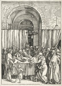 Vie de la Vierge: Rejet du sacrifice de Joachim, 1504-1505 - Albrecht Dürer