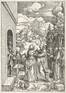 Vie de la Vierge : La Visitation - Albrecht Dürer