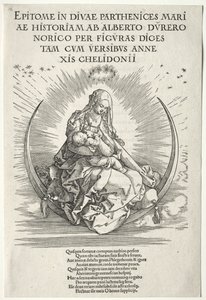 Vie de la Vierge : Page de titre - Albrecht Dürer