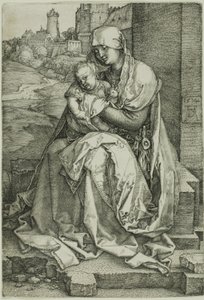 Madonna près du mur - Albrecht Dürer