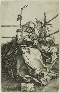 Madone sur une berge herbeuse - Albrecht Dürer