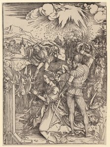 Le martyre de sainte Catherine - Albrecht Dürer