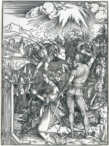 Le martyre de Sainte Catherine - Albrecht Dürer