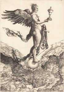 Némésis (La Grande Fortune) - Albrecht Dürer