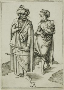 Famille orientale - Albrecht Dürer