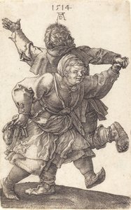 Couple de paysans dansant, 1514 - Albrecht Dürer