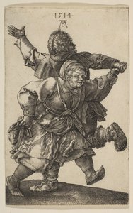 Couple de paysans dansant - Albrecht Dürer