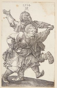 Couple de paysans dansant - Albrecht Dürer