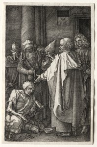 Pierre et Jean guérissant l